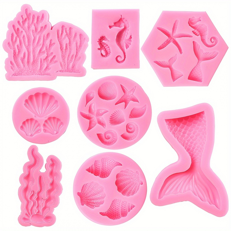 Soap Making Instructions - One Set8Seal fairy-shaped silicone mold，Very suitable