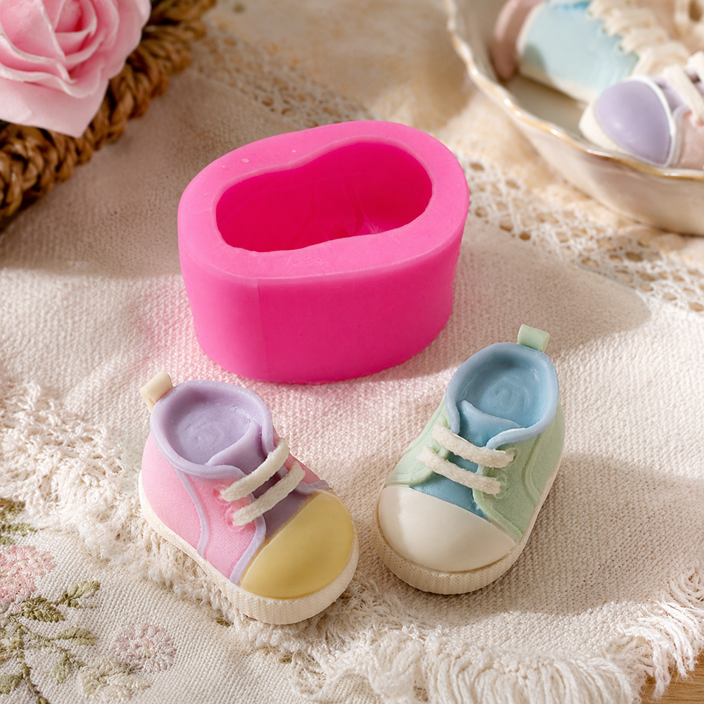 Soap Making Wholesale Supplies - Wholesale Shoe Silicone Candle Mold Aroma