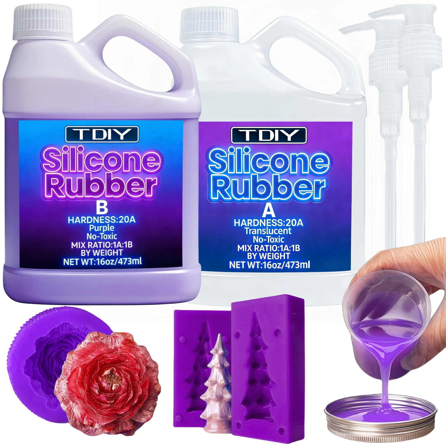 Soap Making Diy Kit - Liquid Silicone Rubber Kit - High-Performance,