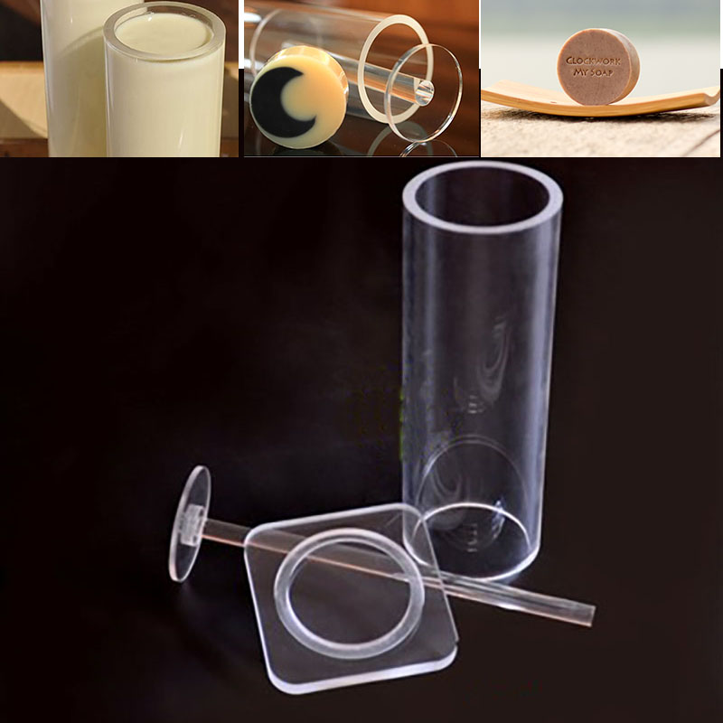 Soap Making Instructions - Vertical Circle Arylic Soap Mold Mould