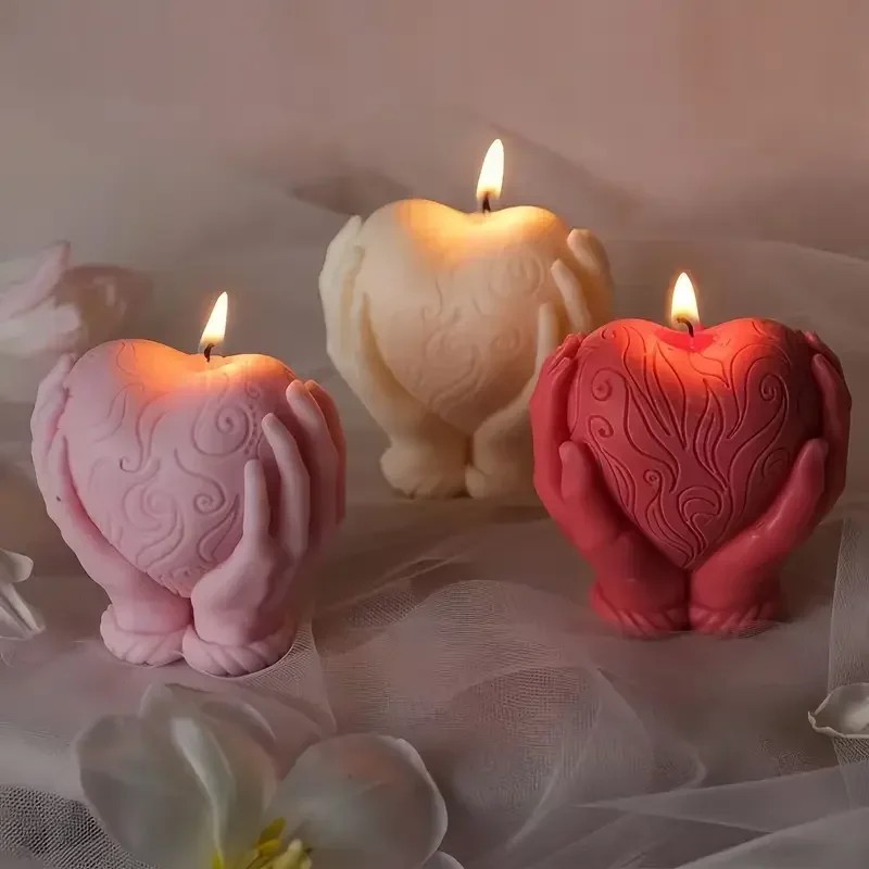 1PC Pink Heart Shape Silicone  - Soap Making Recipes avis et prix