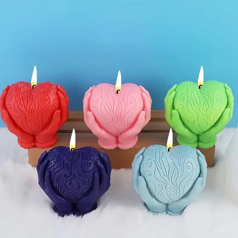 1PC Pink Heart Shape Silicone  - Soap Making Recipes avis et prix