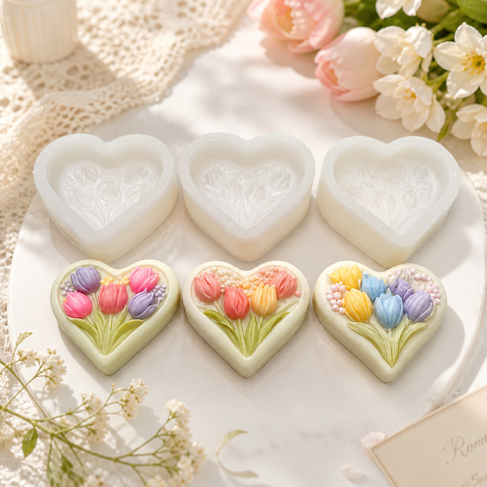 Wholesale Love Tulip  Silicone - Soap Making Wholesale Supplies avis et prix