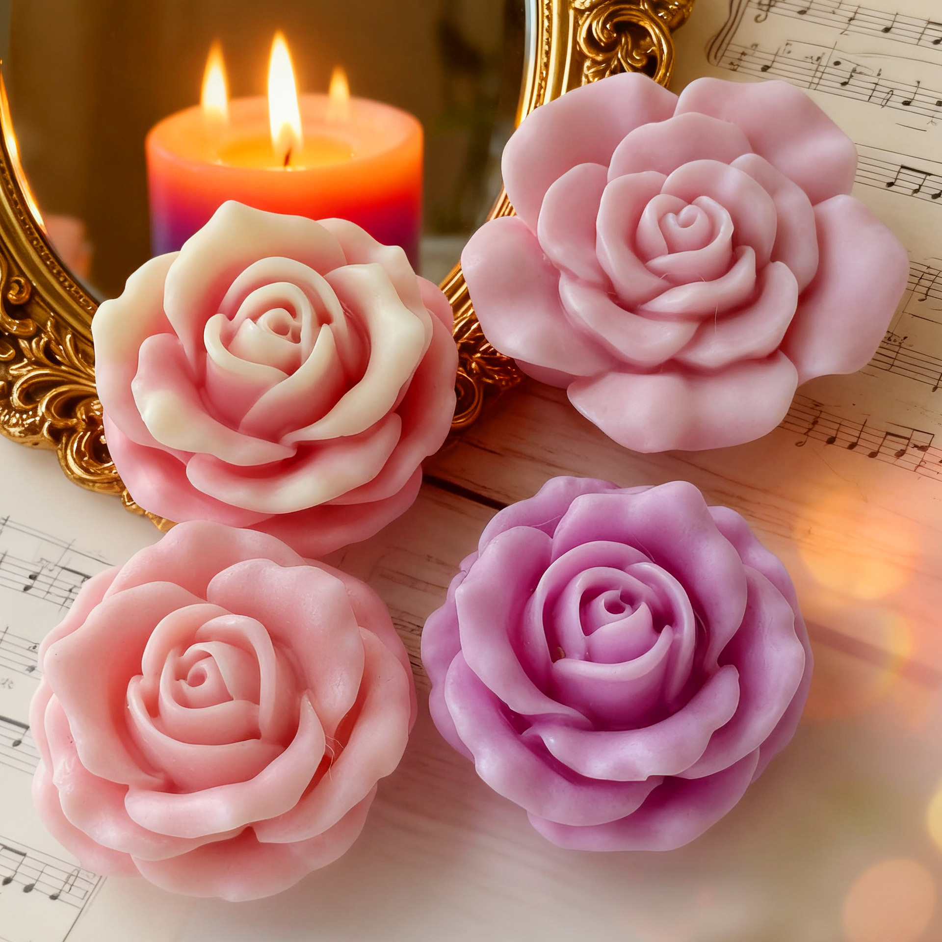 Flower Form Rose Peony Lotus S - Soap Making Recipes avis et prix