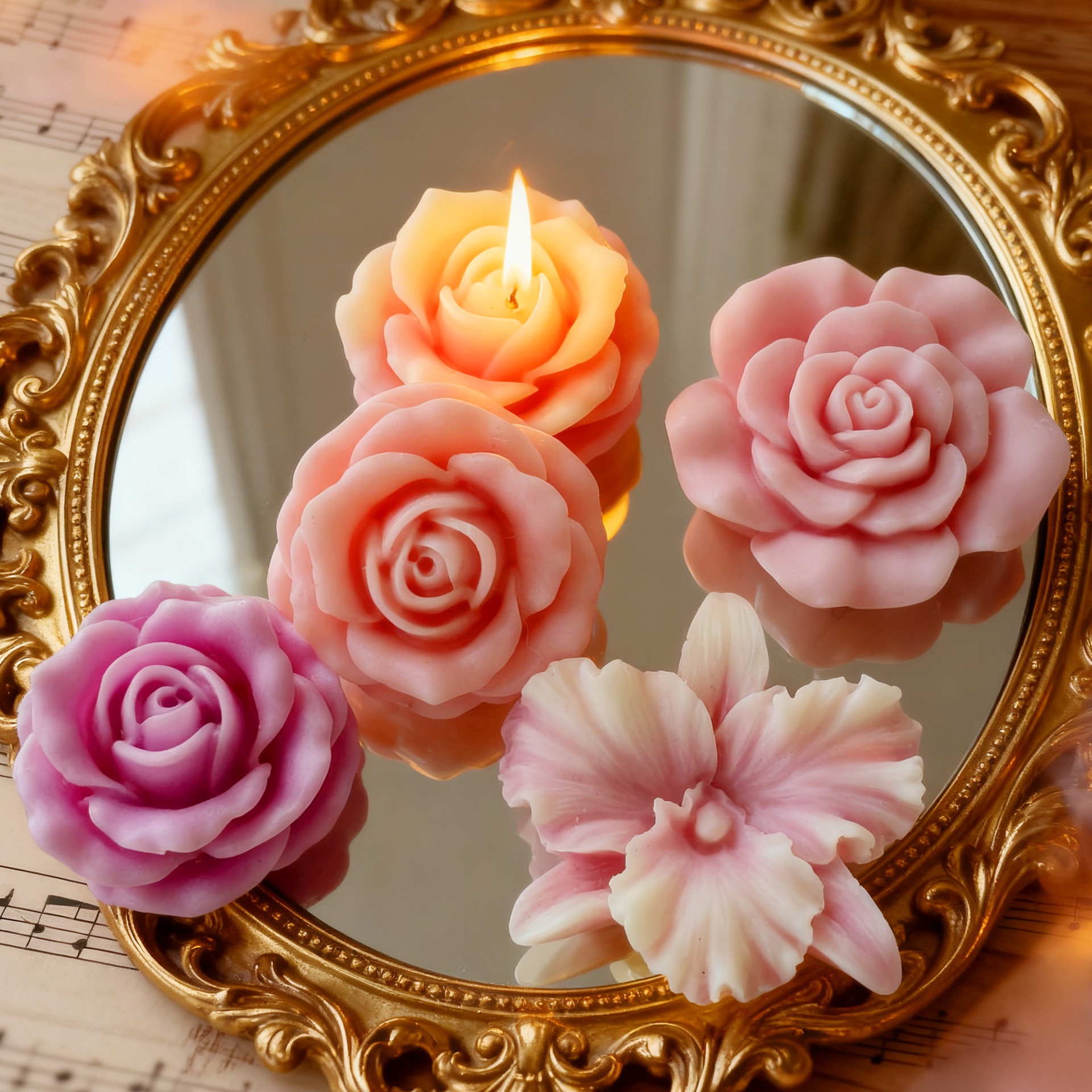Flower Form Rose Peony Lotus S - Soap Making Recipes avis et prix