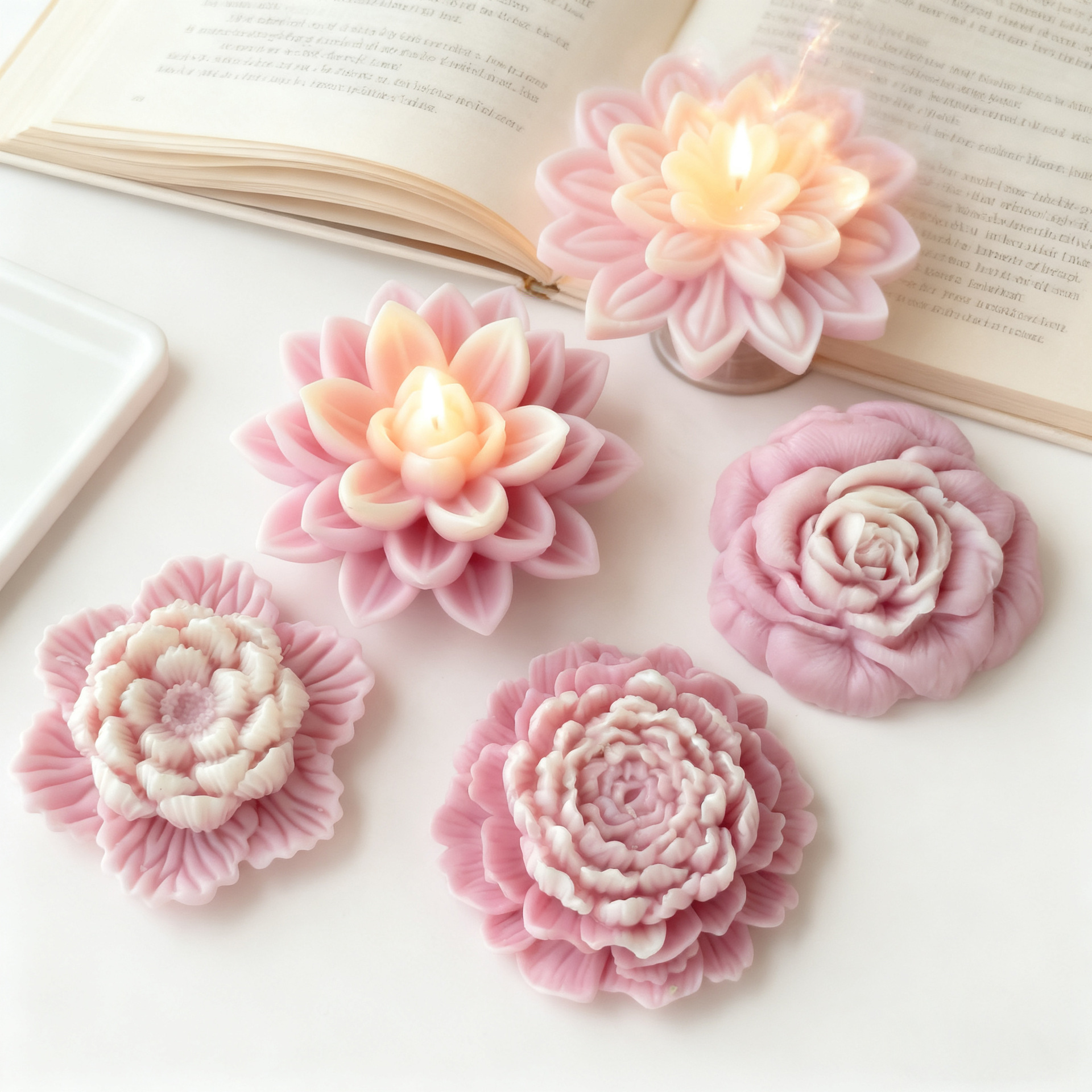 Flower Form Rose Peony Lotus S - Soap Making Recipes avis et prix