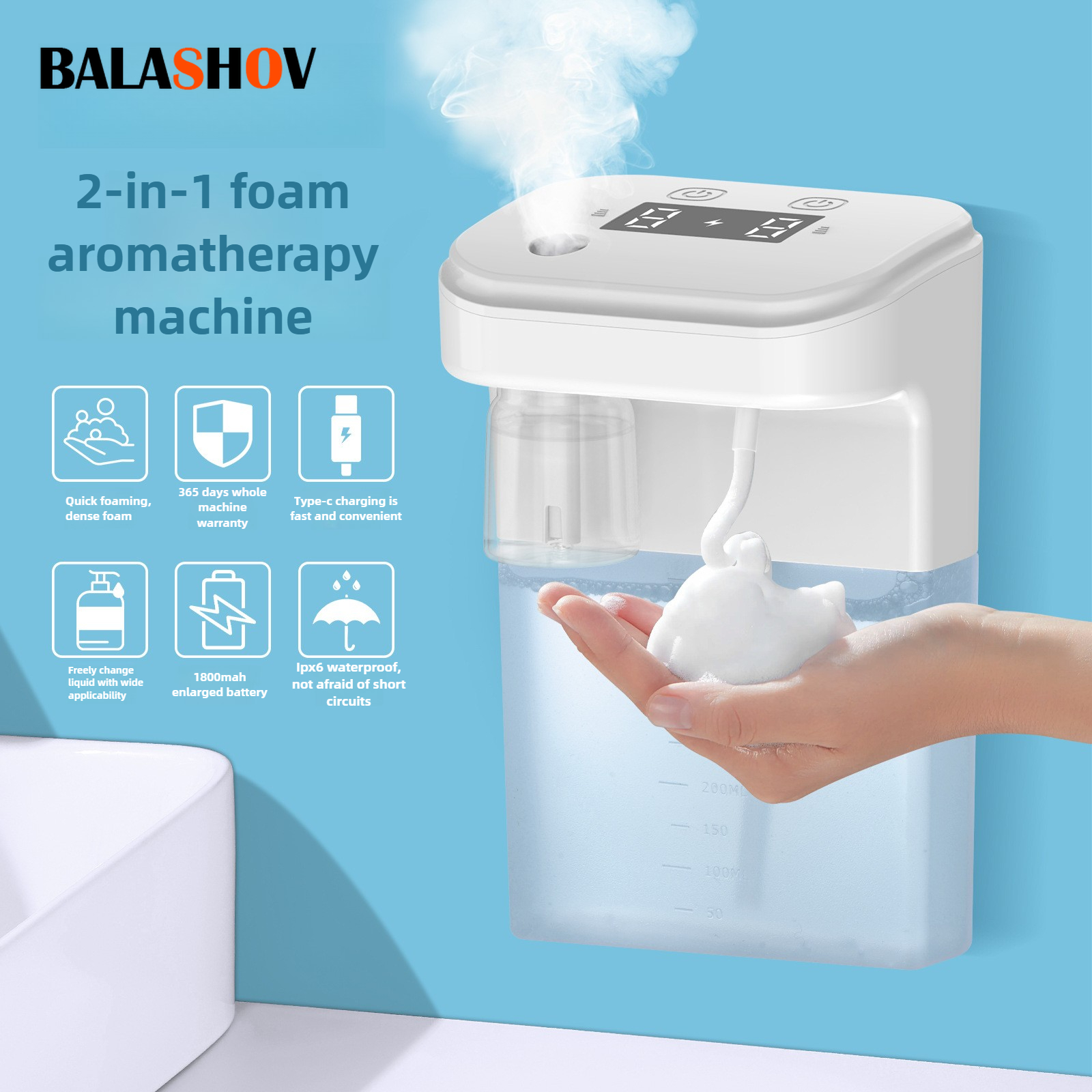 Automatic Soap Dispenser Foam  - Soap Making Machine avis et prix