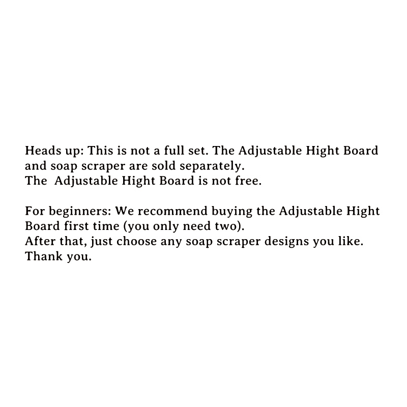 Sea Wave Handmade Soap Scraper - Soap Making Instructions avis et prix