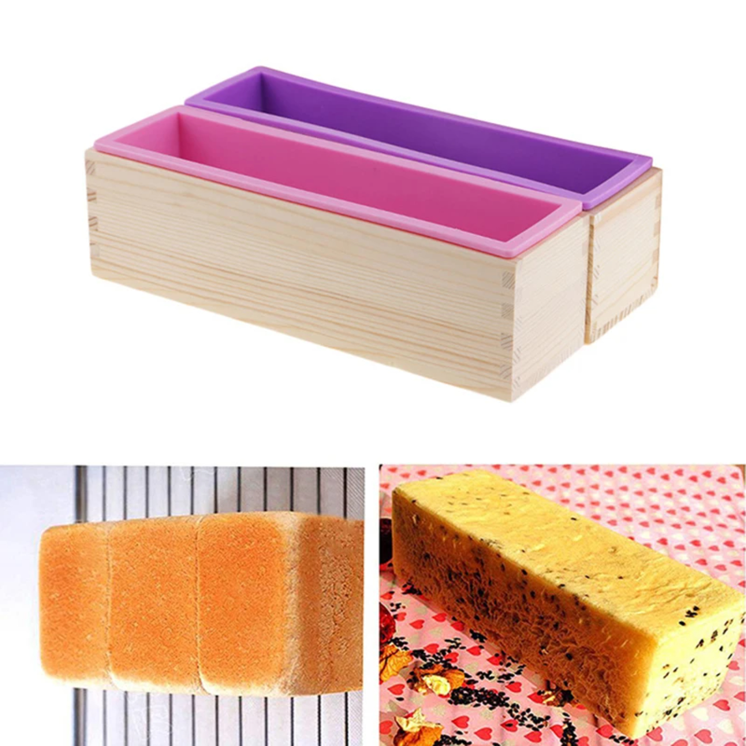 1200ML Silicone Soap Mold Rect - Soap Making Wholesale Supplies avis et prix