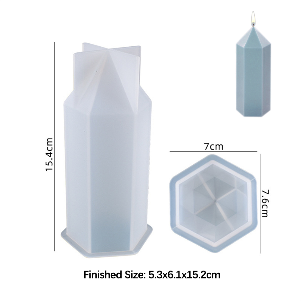 3D Hexagonal Column Candle Mol - Soap Making Diy Kit avis et prix