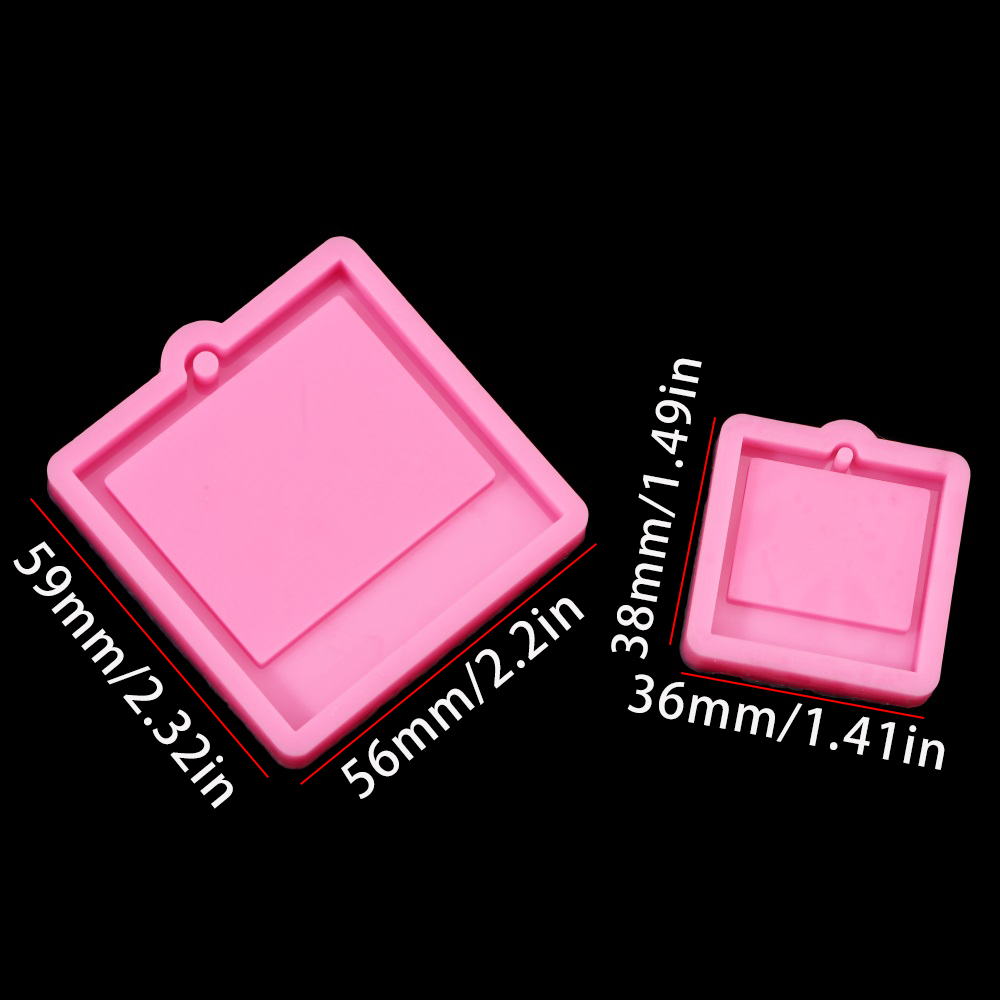 Photo Frame Epoxy Resin Keycha - Soap Making Party avis et prix
