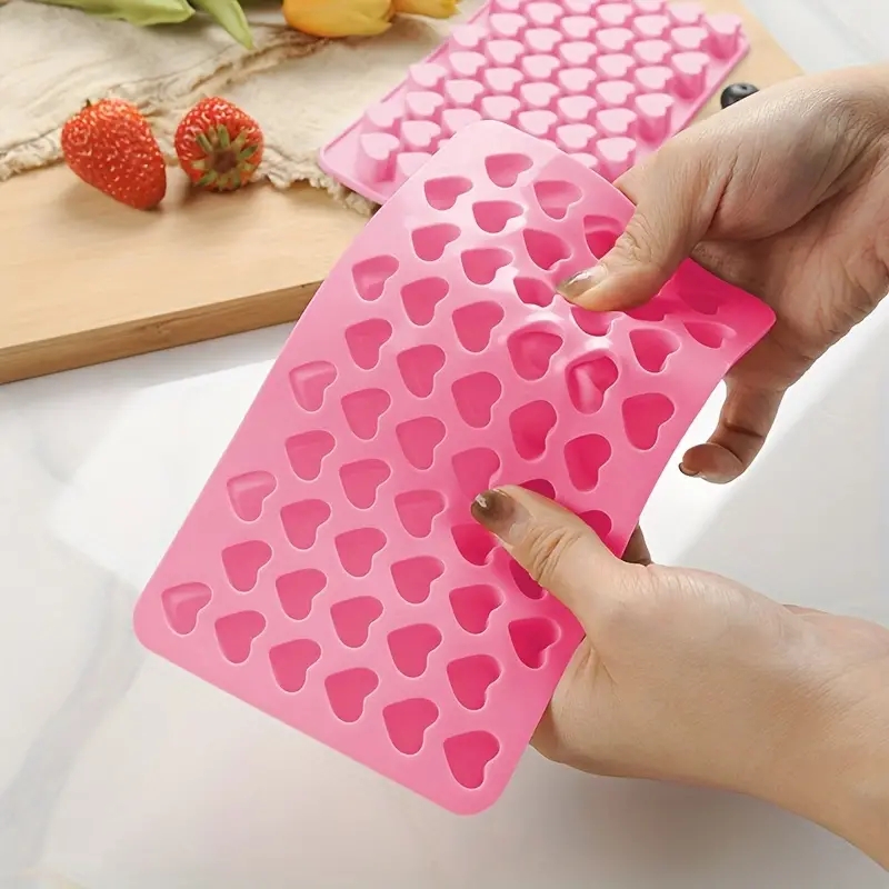 55 Mini Heart Shapes Silicone  - Soap Making Party avis et prix