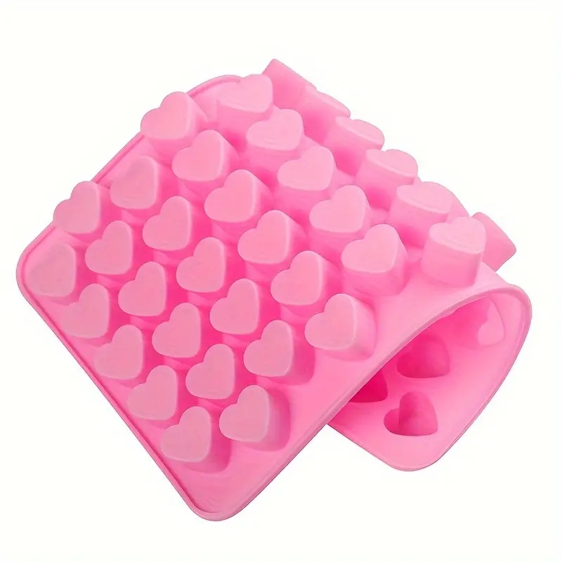 55 Mini Heart Shapes Silicone  - Soap Making Party avis et prix