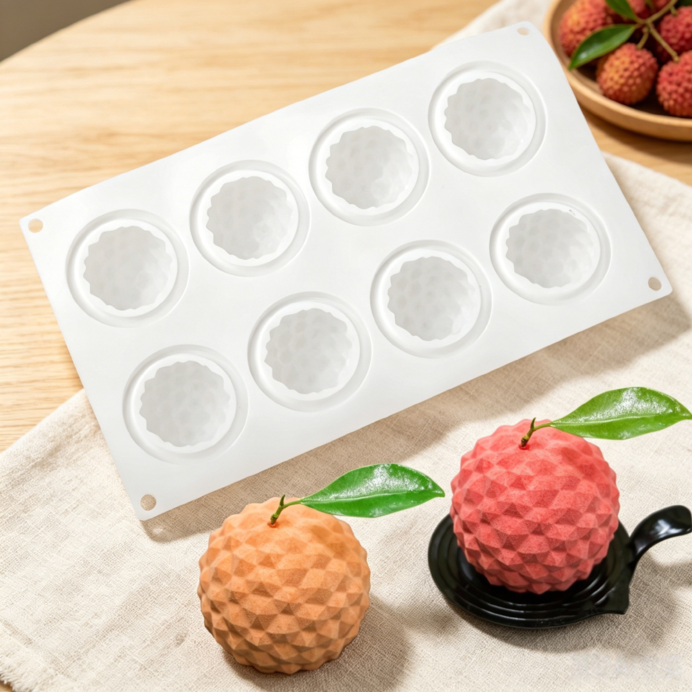 8‑Cavity Lychee Silicone Mold  - Soap Making Party avis et prix