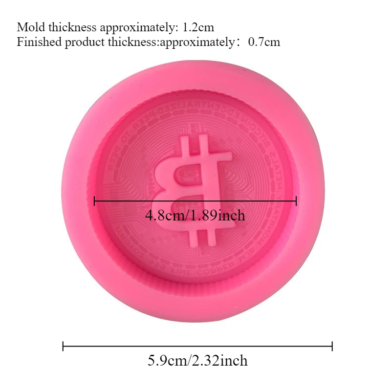 1/3pcs Currency Logo Soap Sili - Soap Making Party avis et prix