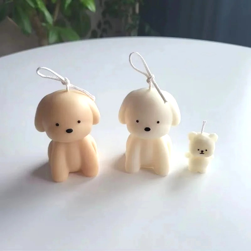 3D Puppy Scented Candle Silico - Soap Making Diy Kit avis et prix