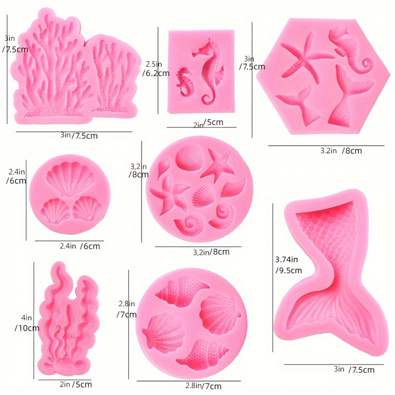 One Set8Seal fairy-shaped sili - Soap Making Instructions avis et prix