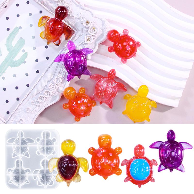 Four Turtles Plaster Silicone  - Soap Making Party avis et prix