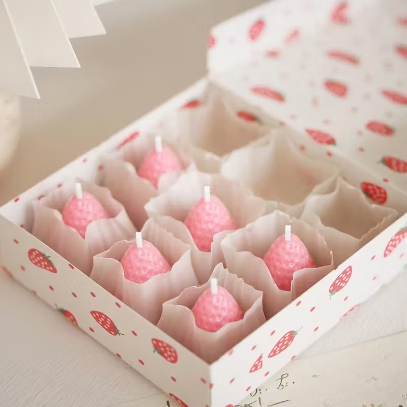 Strawberry Silicone Candle Mol - Soap Making Party avis et prix