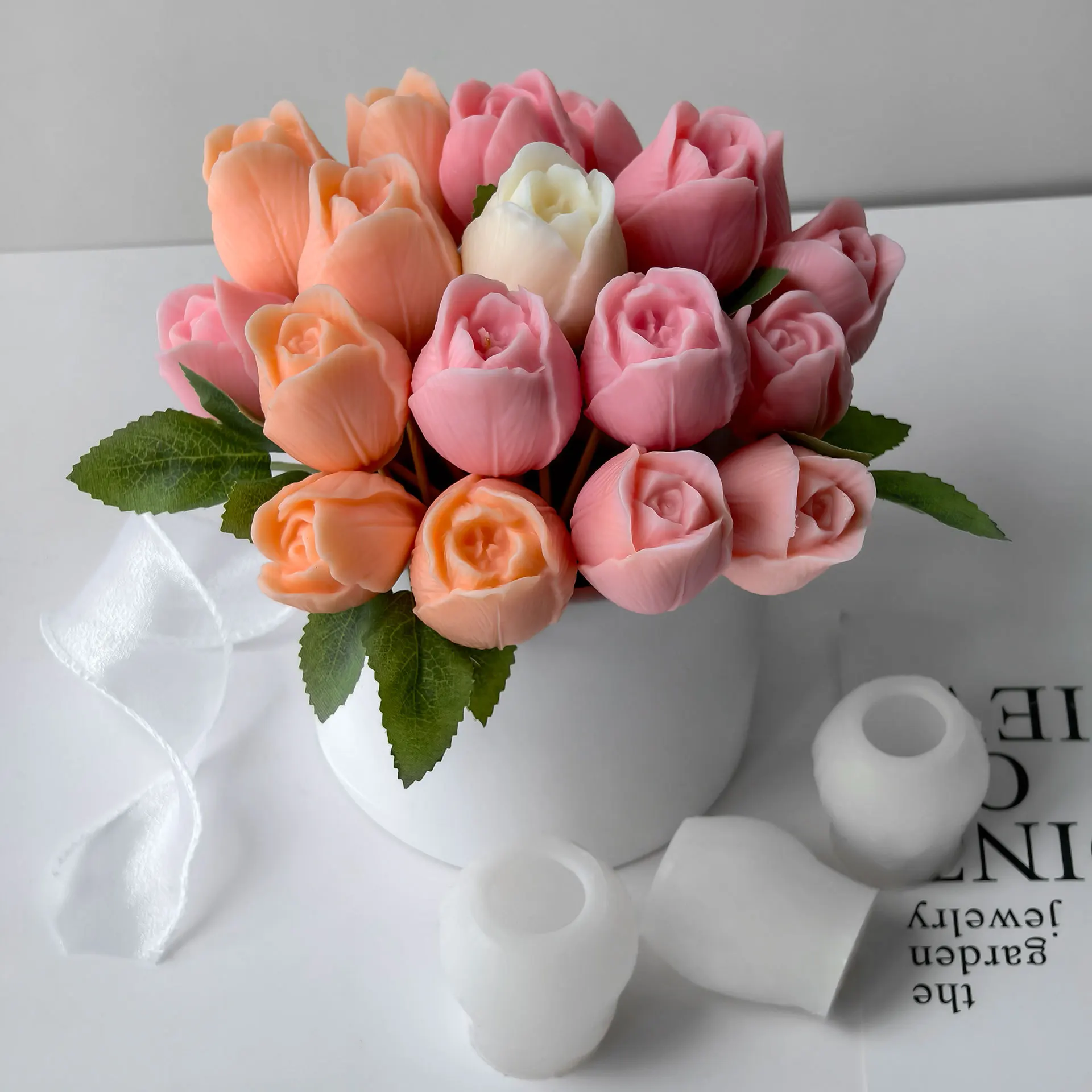 New Tulip Aroma Candle Silicon - Soap Making Recipes avis et prix