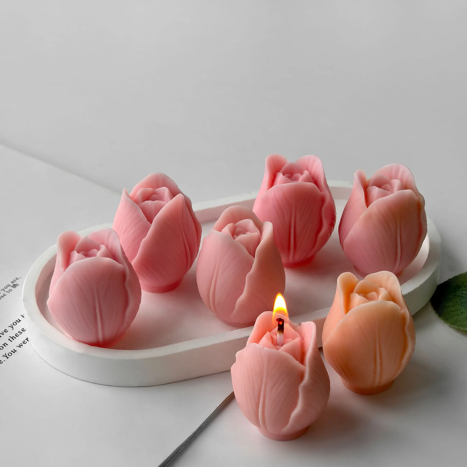 New Tulip Aroma Candle Silicon - Soap Making Recipes avis et prix