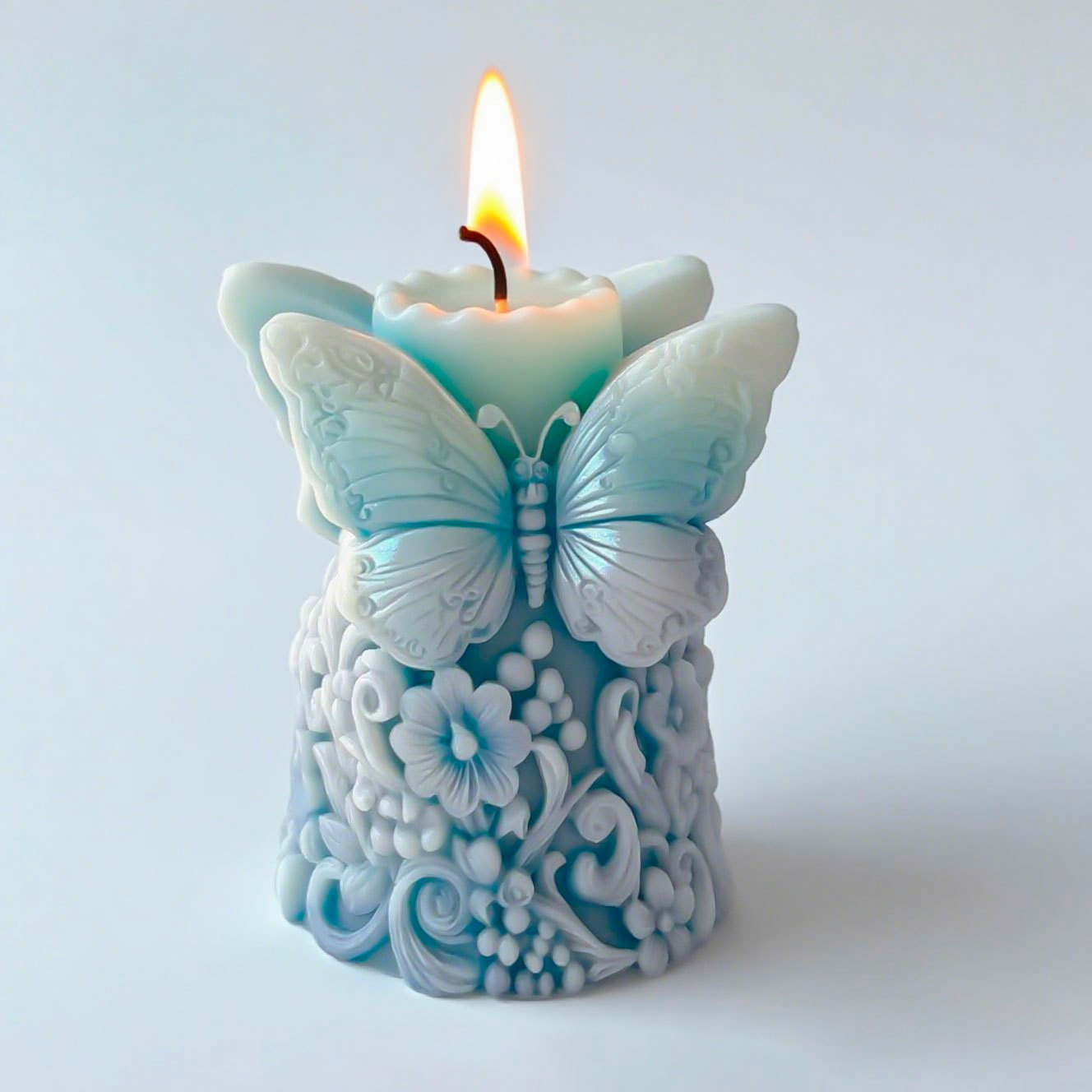 3D Butterfly Flowers Relief Cy - Soap Making Recipes avis et prix
