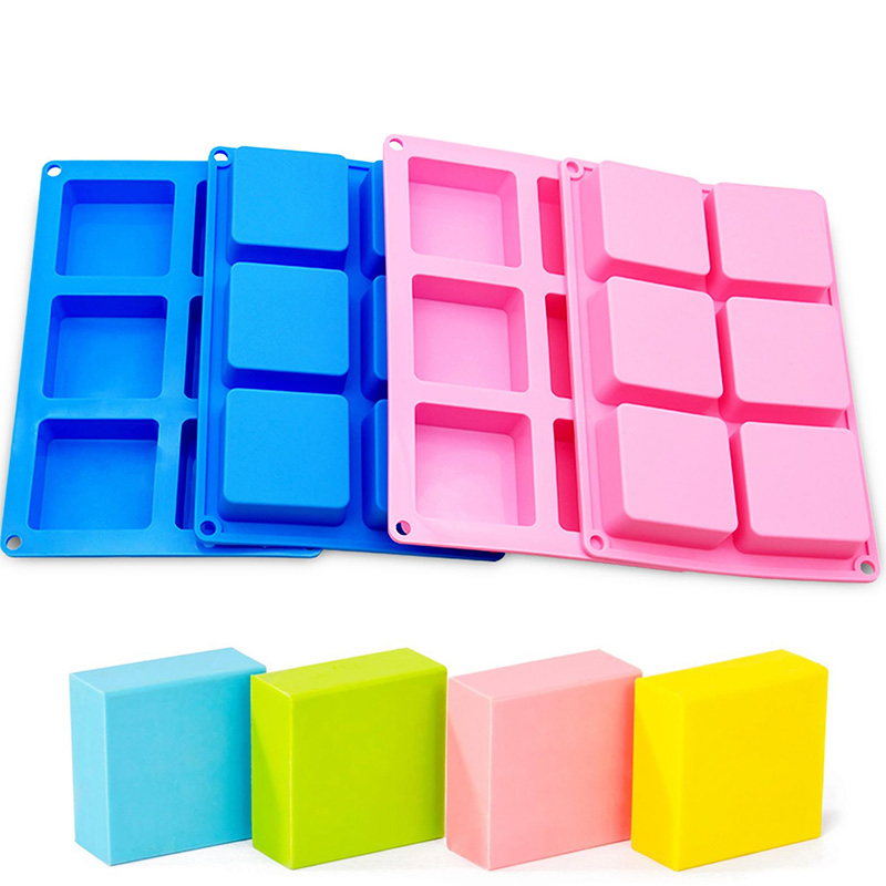 Square Soap Molds 6-Cavity Non - Soap Making Party avis et prix