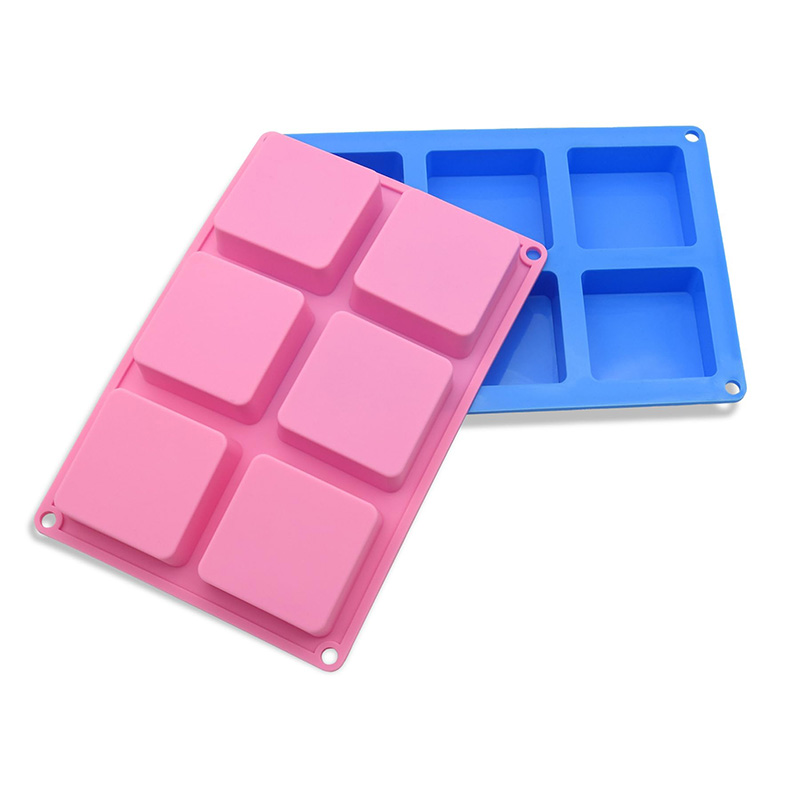 Square Soap Molds 6-Cavity Non - Soap Making Party avis et prix