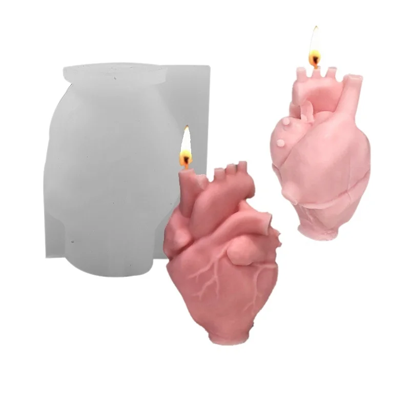 DIY Human Heart Silicone Candl - Soap Making Diy Kit avis et prix