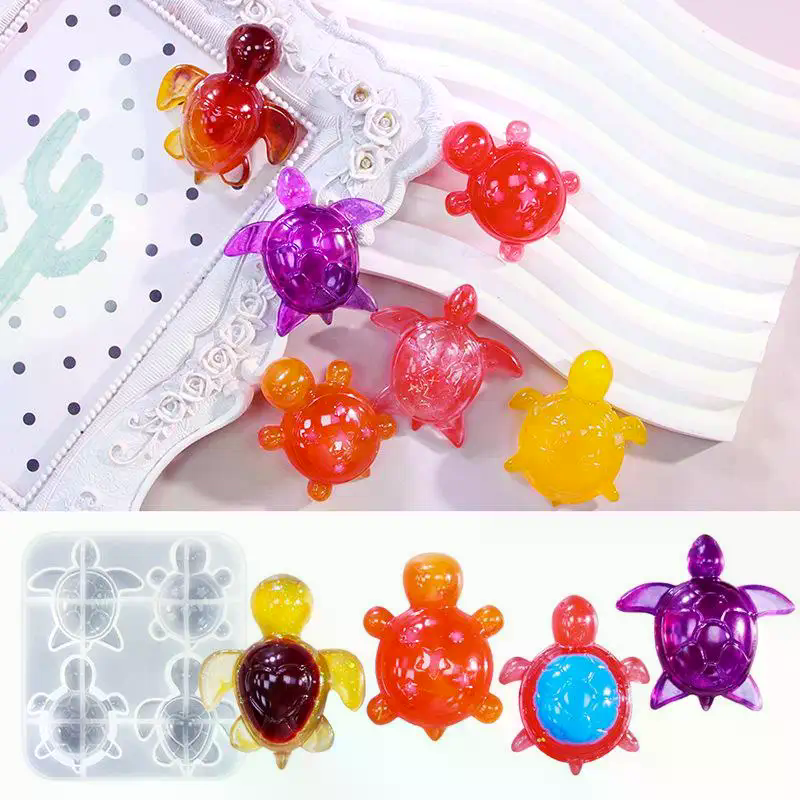 Four Turtles Plaster Silicone  - Soap Making Party avis et prix