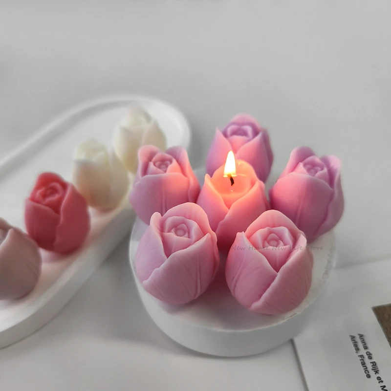 3D Tulip Candle Mold Handmade  - Soap Making Recipes avis et prix