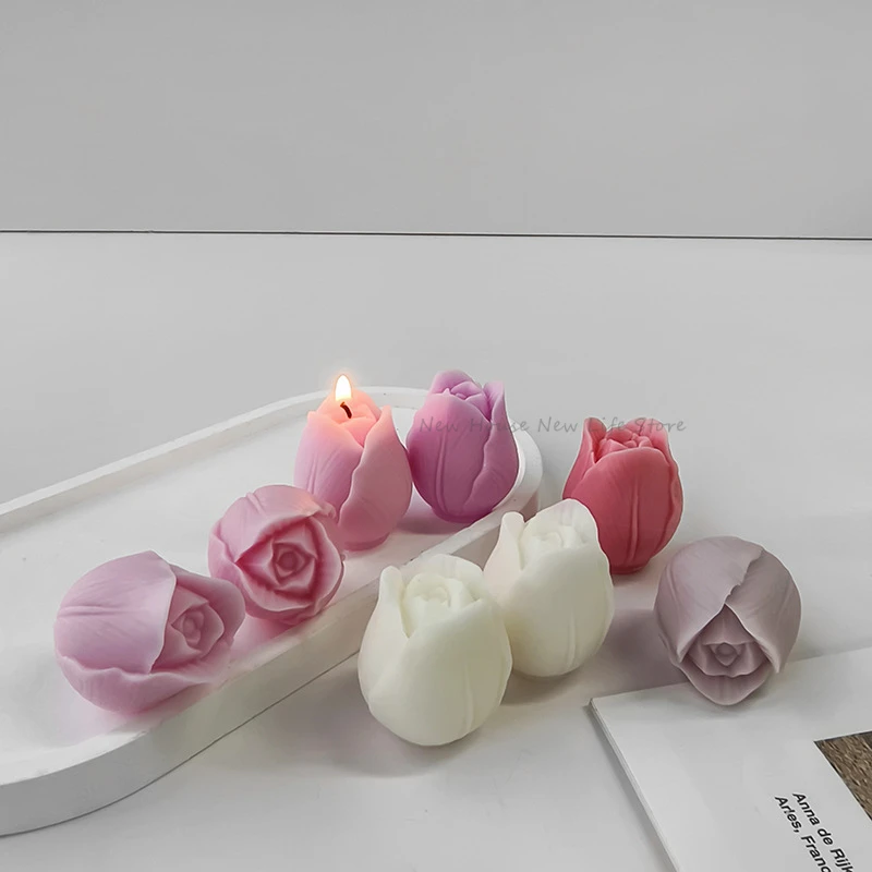 3D Tulip Candle Mold Handmade  - Soap Making Recipes avis et prix