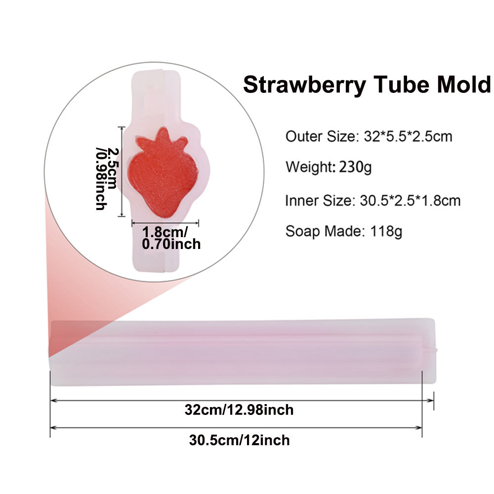 Silicone Tube Mold Star Heart  - Soap Making Youtube avis et prix