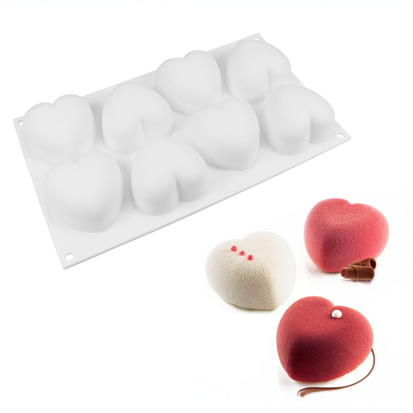 Love Heart Silicone Soap Mold  - Soap Making Instructions avis et prix
