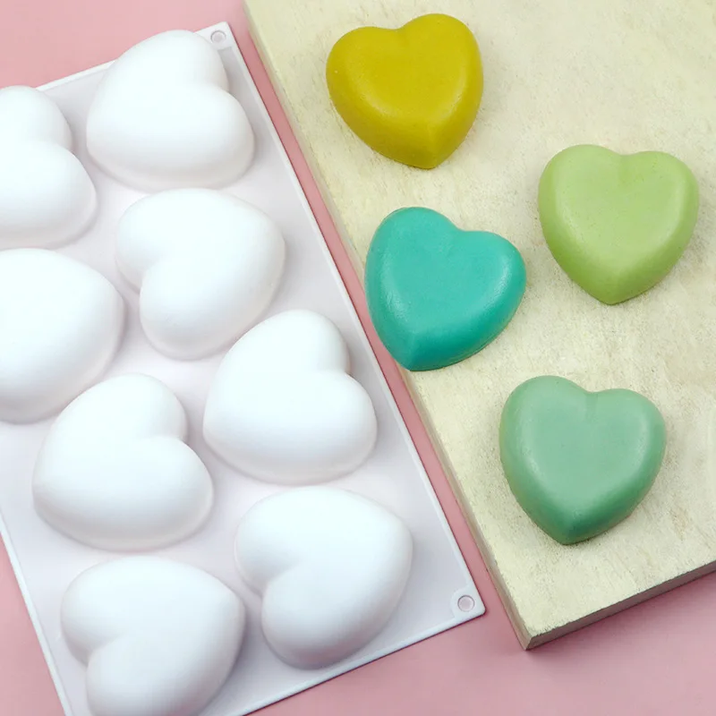 Love Heart Silicone Soap Mold  - Soap Making Instructions avis et prix