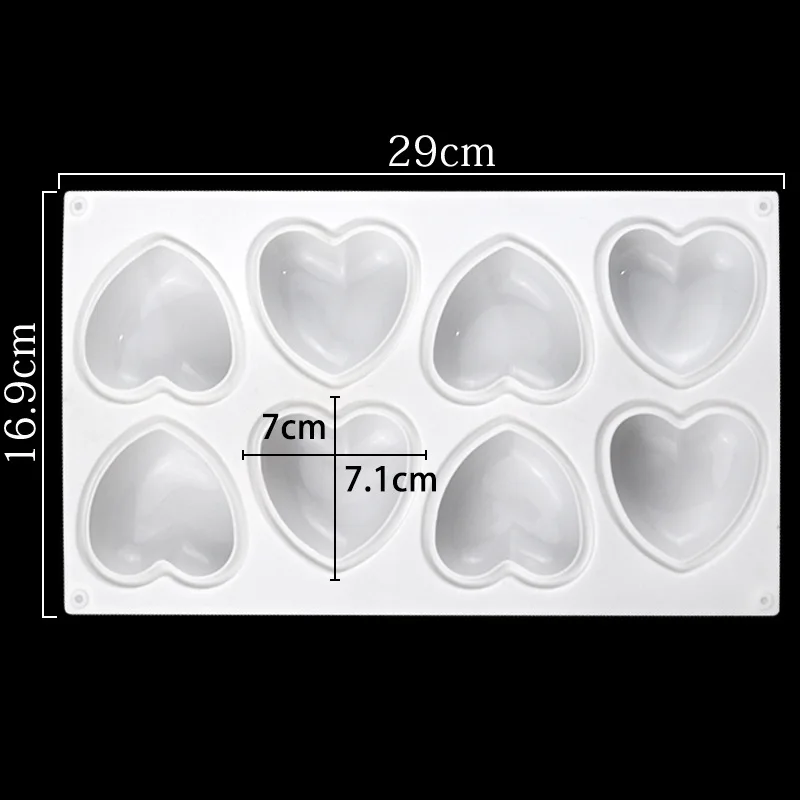 Love Heart Silicone Soap Mold  - Soap Making Instructions avis et prix