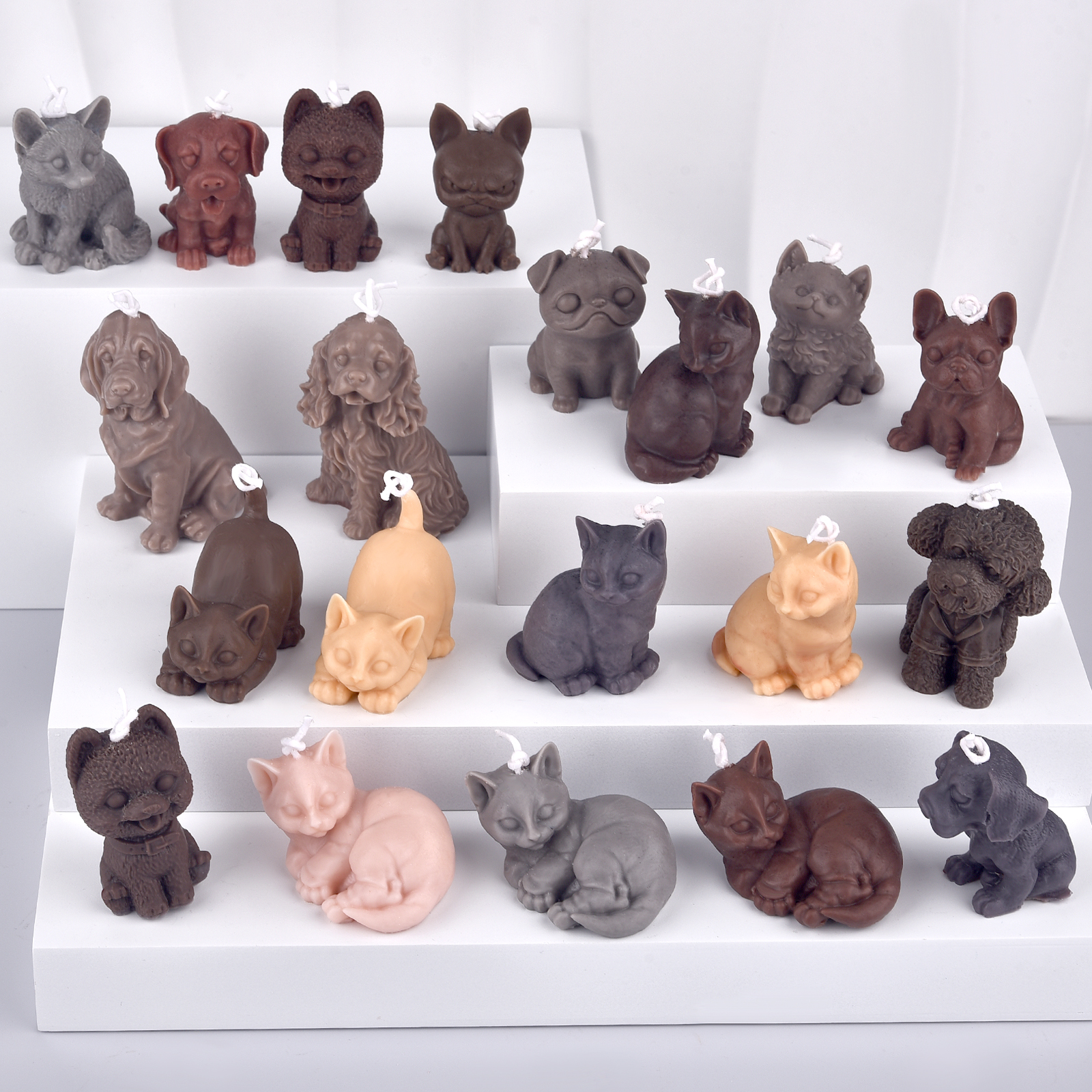 3D Dogs Cats Silicone Mold For - Soap Making Supplies avis et prix