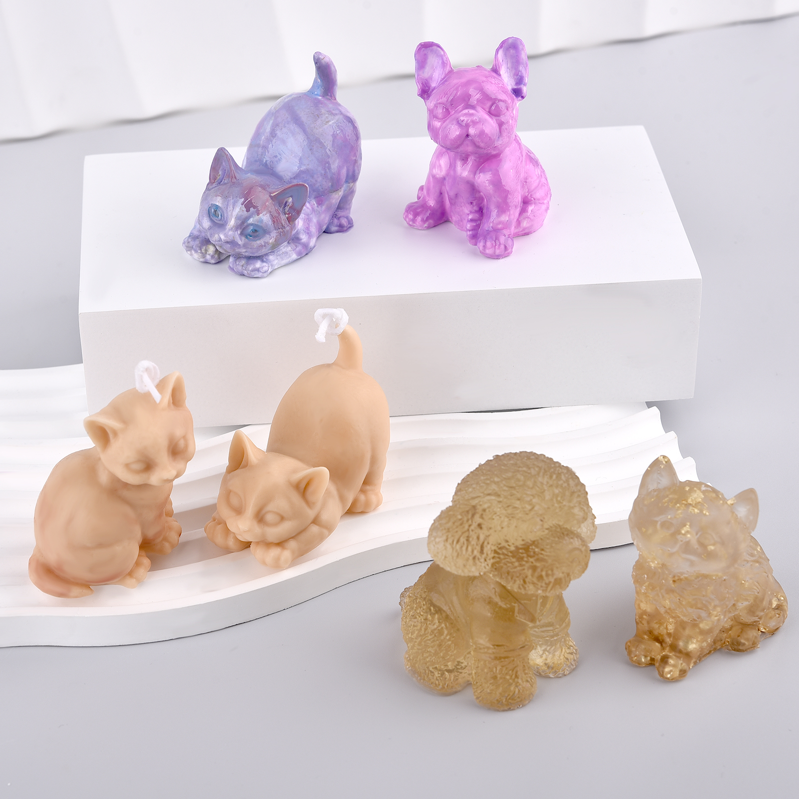 3D Dogs Cats Silicone Mold For - Soap Making Supplies avis et prix