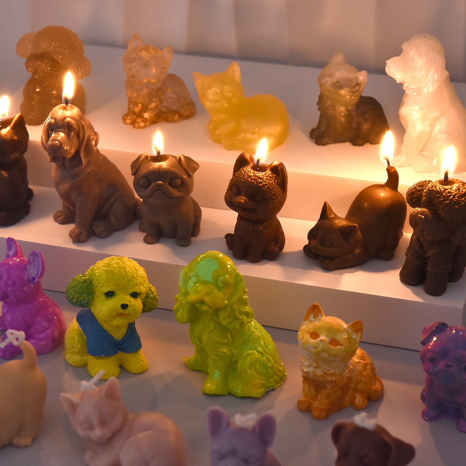 3D Dogs Cats Silicone Mold For - Soap Making Supplies avis et prix