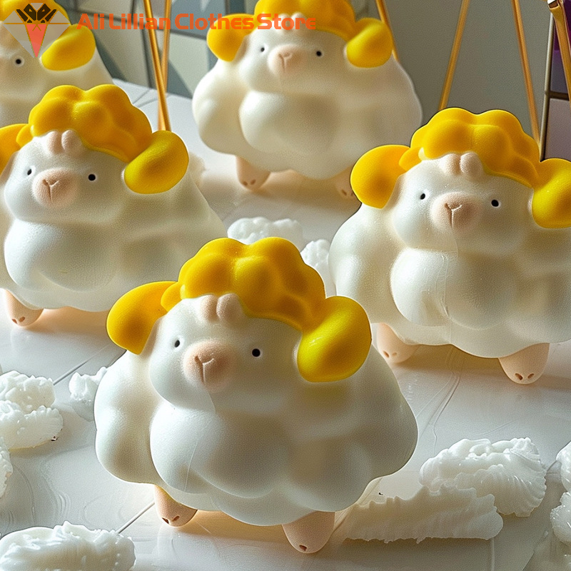 3D Sheep Shape Jelly Mold Kitc - Soap Making Supplies avis et prix