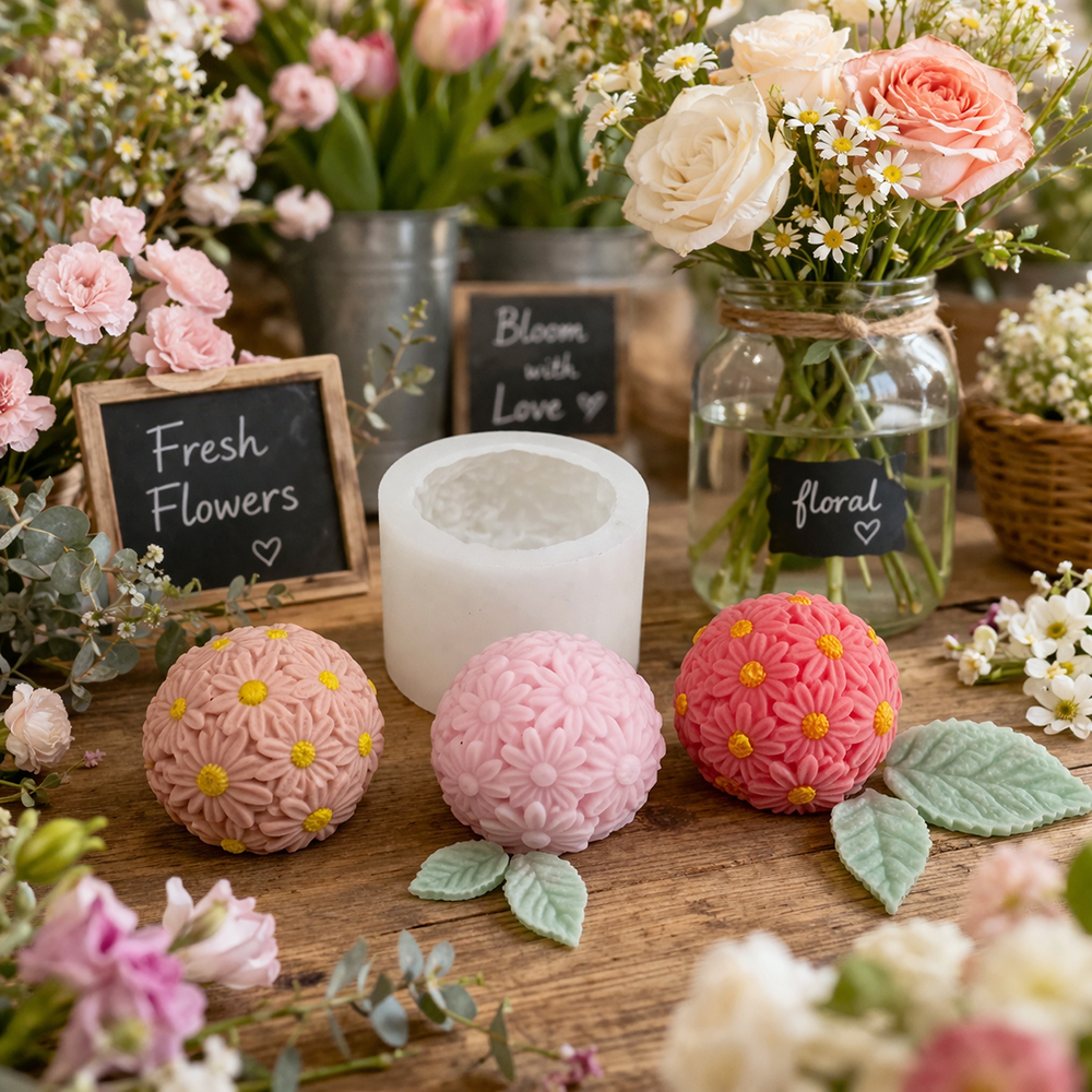 Wholesale Flower Ball Mold  Si - Soap Making Wholesale Supplies avis et prix