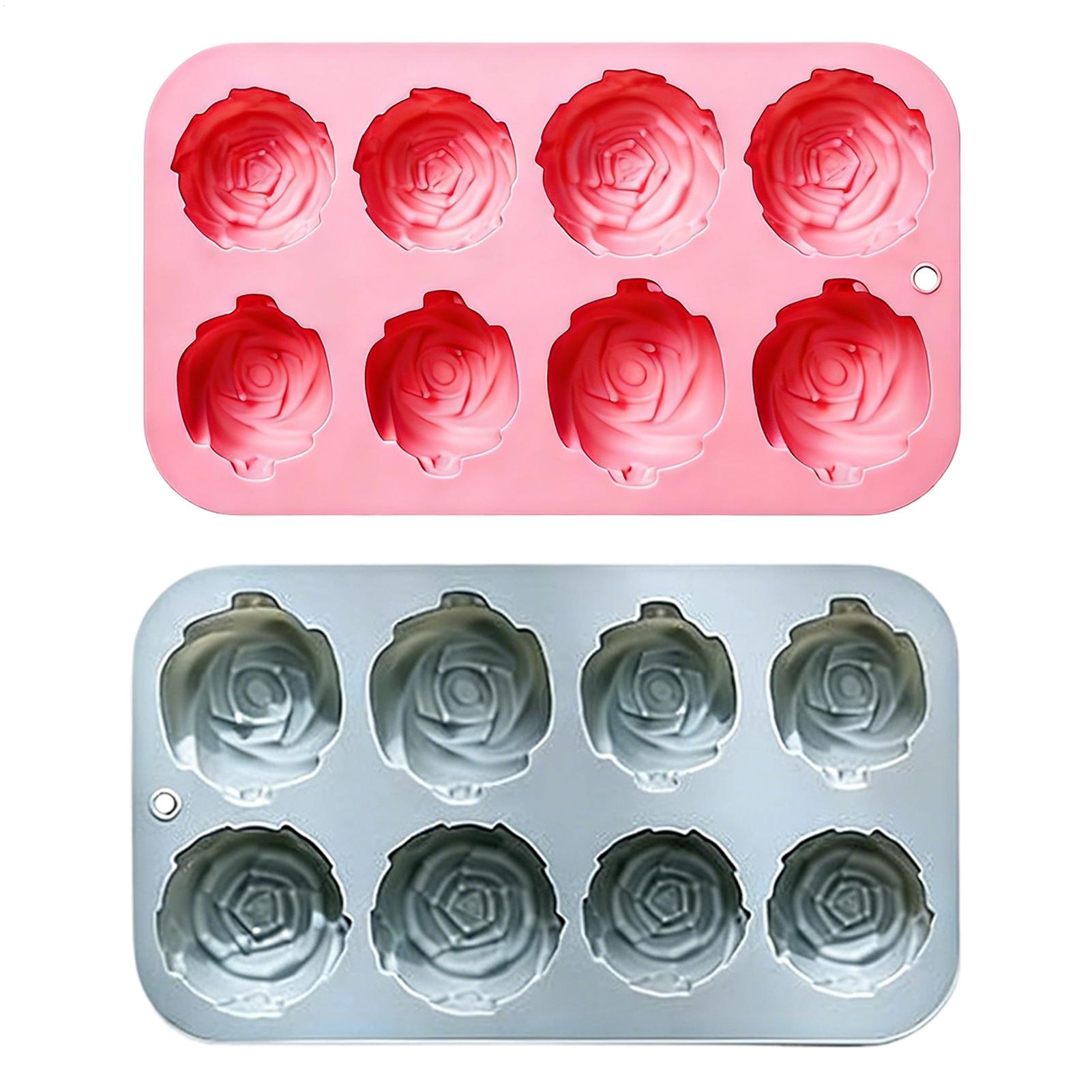 8 Holes Rose Flower Silicone M - Soap Making Diy avis et prix