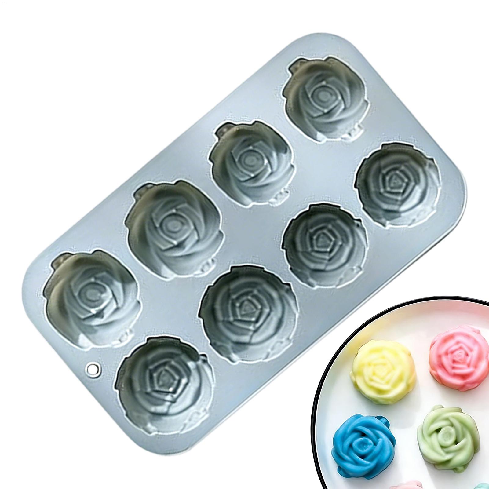 8 Holes Rose Flower Silicone M - Soap Making Diy avis et prix