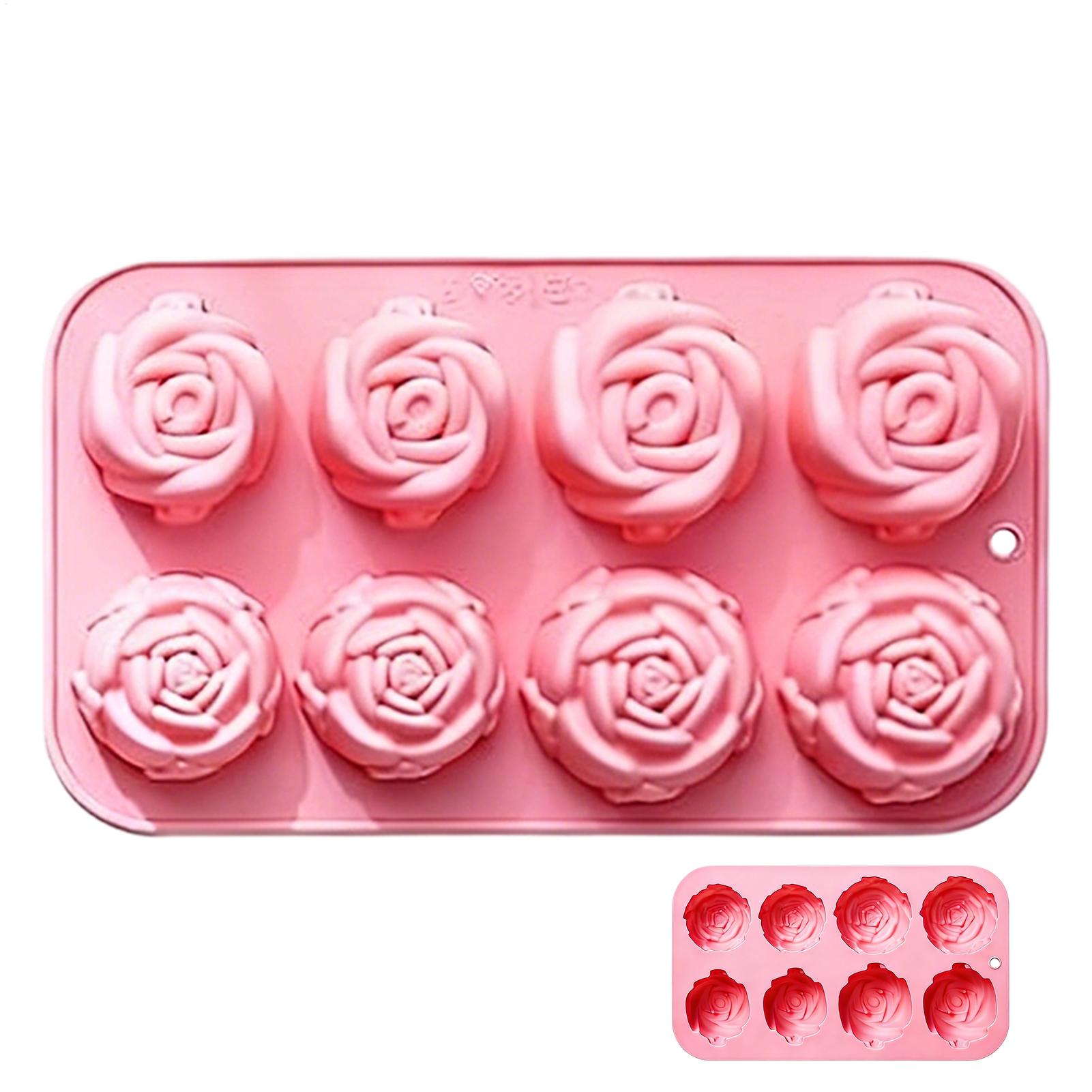 8 Holes Rose Flower Silicone M - Soap Making Diy avis et prix