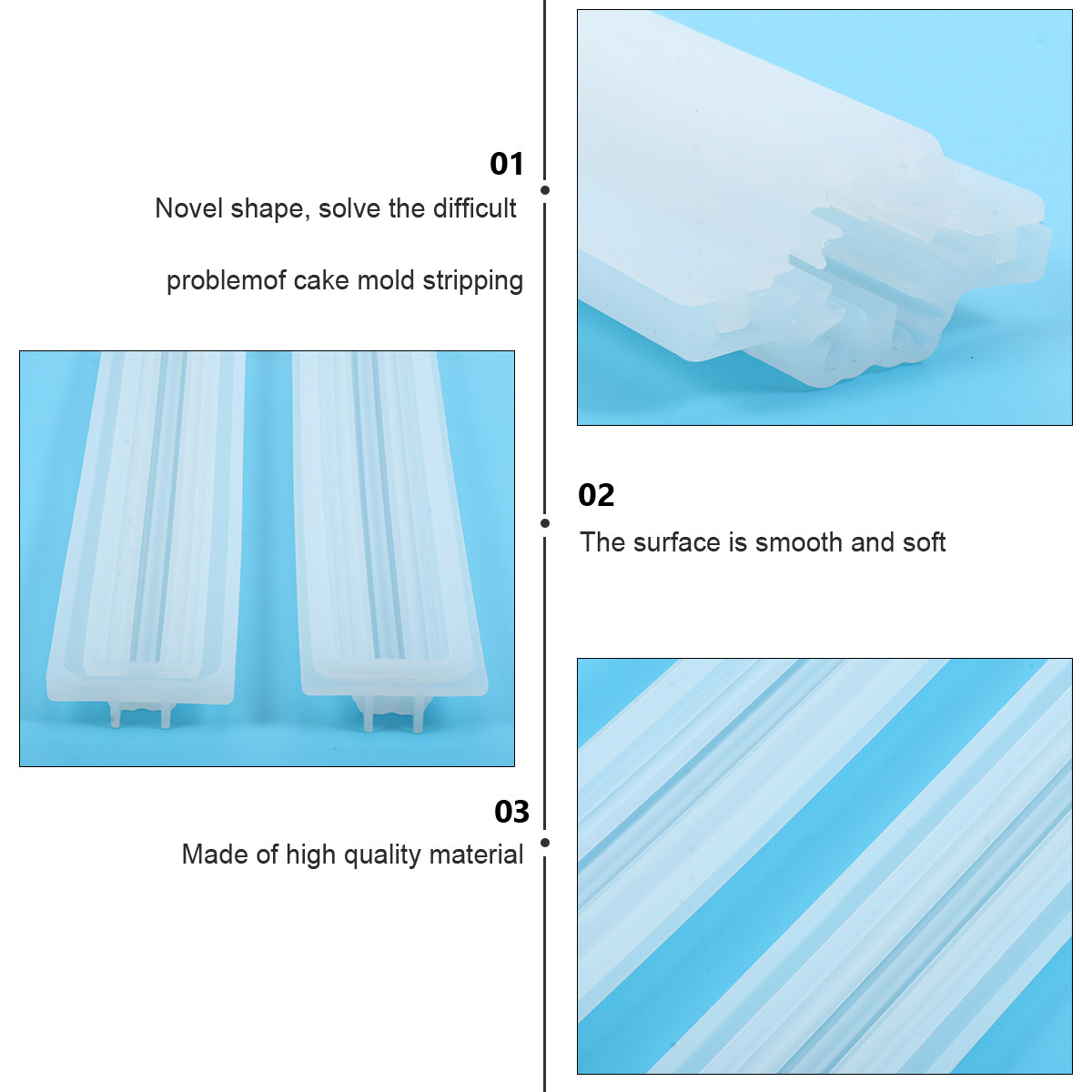 1Pcs Sandwich Tube Mold High-Q - Soap Making Youtube avis et prix