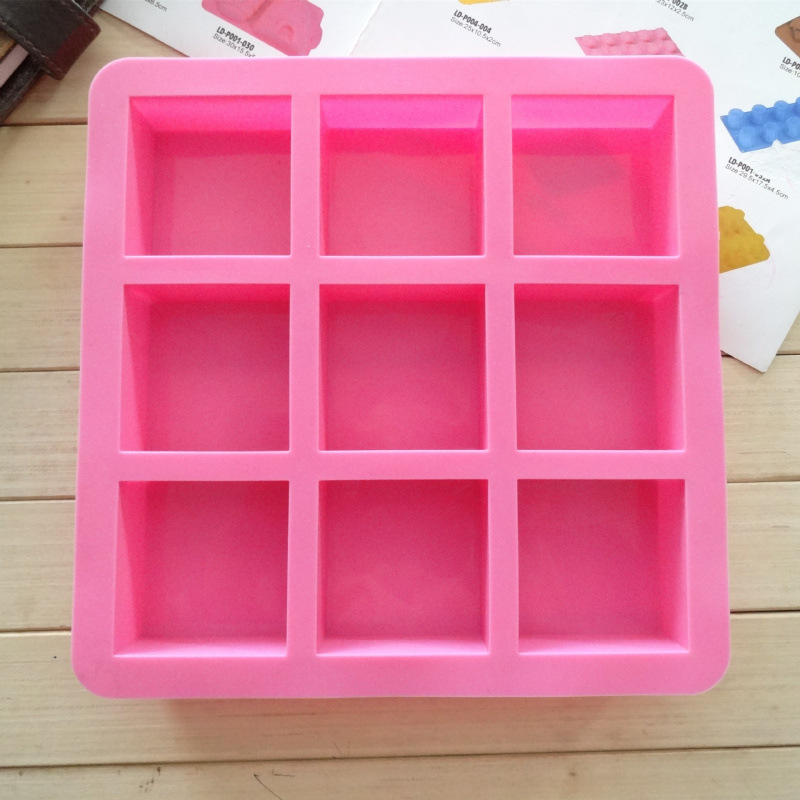 Square Silicone Cake Molds Cer - Soap Making Supplies avis et prix
