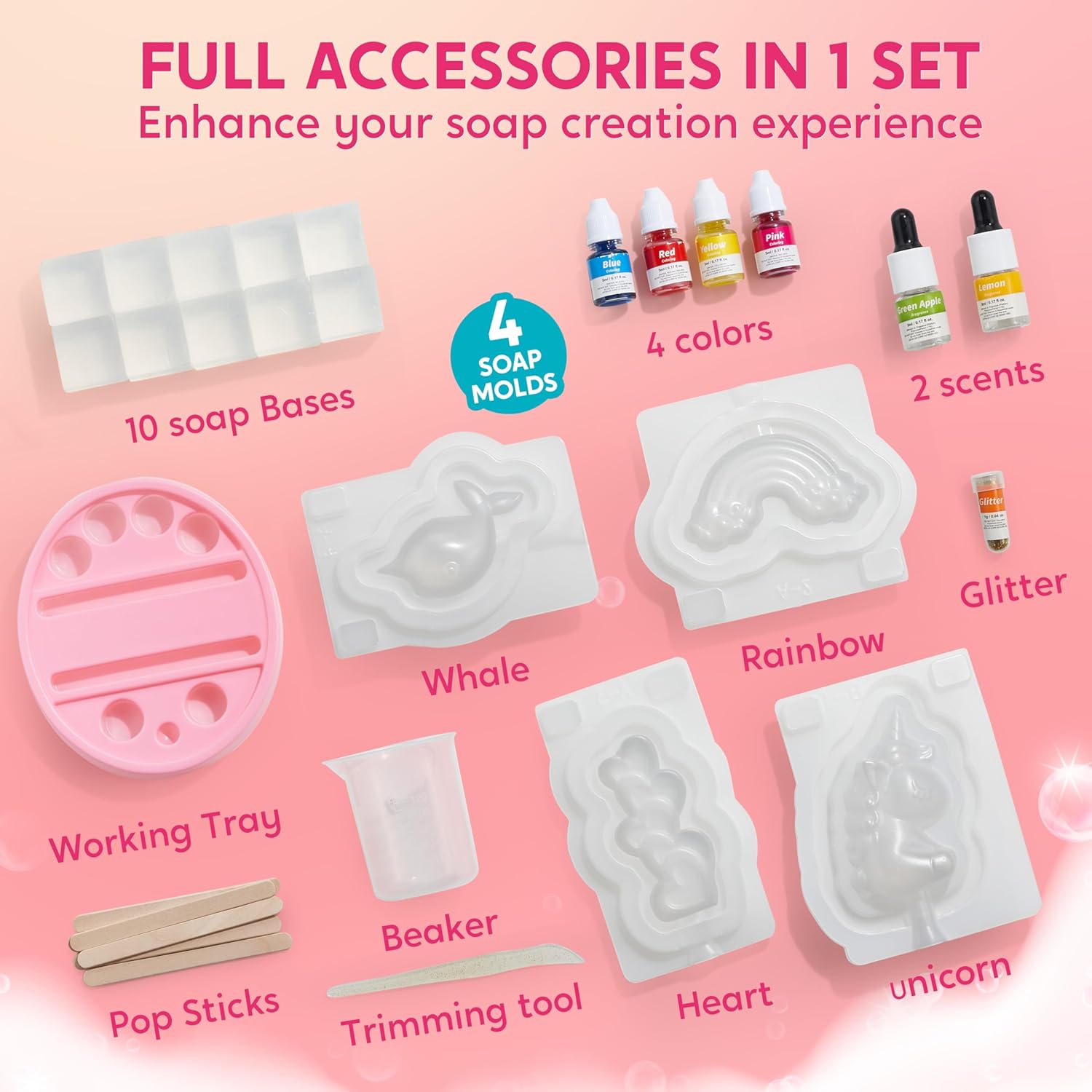 JOYFY Unicorn Soap Making Kit  - Soap Making Diy Kit avis et prix