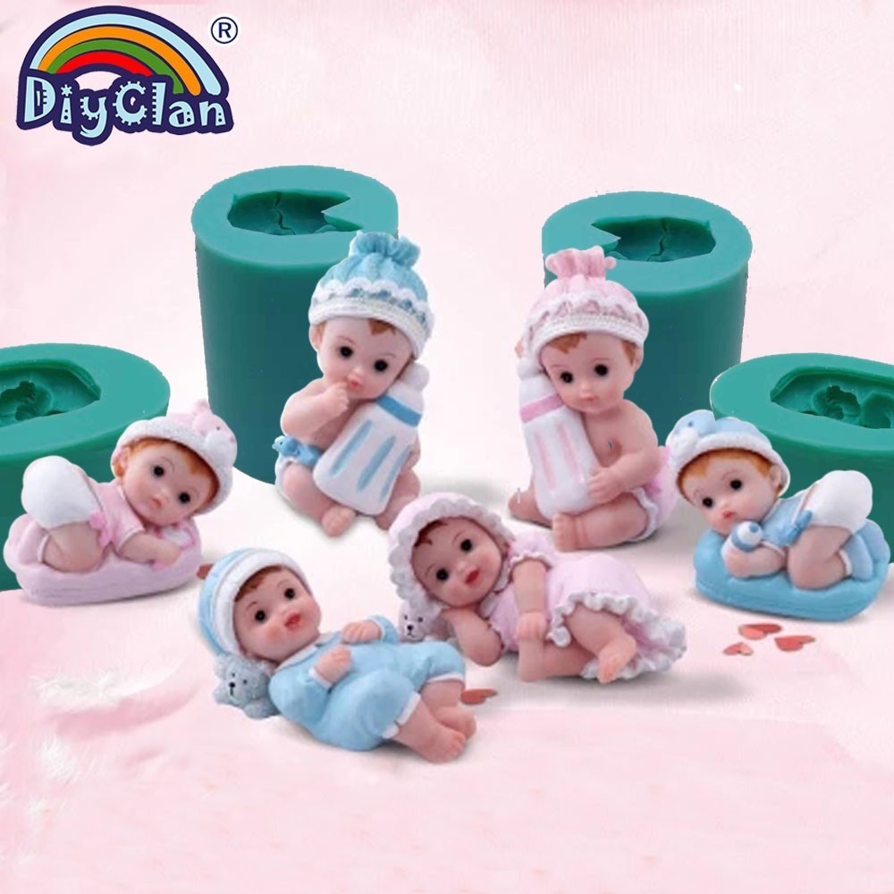 6 Kinds Of Baby Shape Silicone - Soap Making Recipes avis et prix
