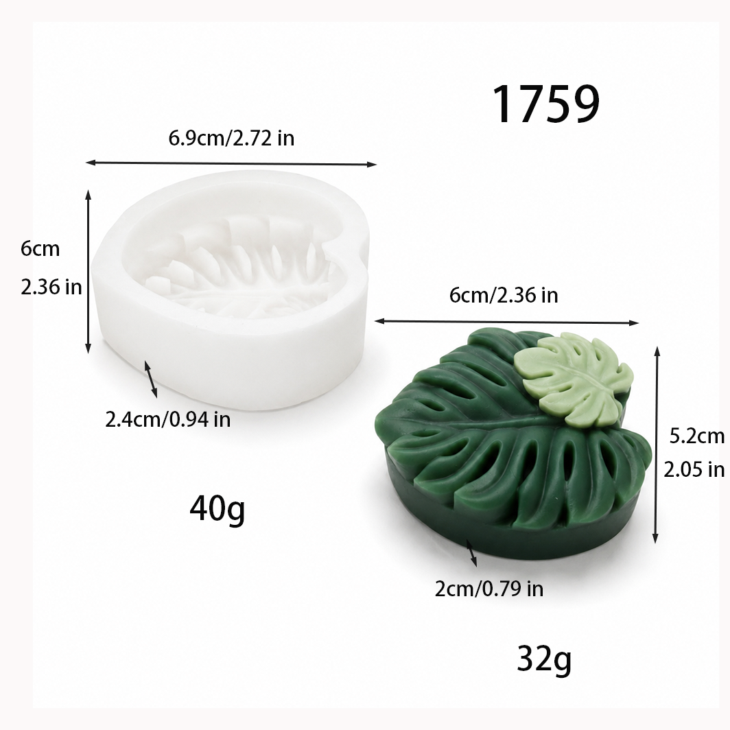 Wholesale Leaf Silicone Candle - Soap Making Wholesale Supplies avis et prix
