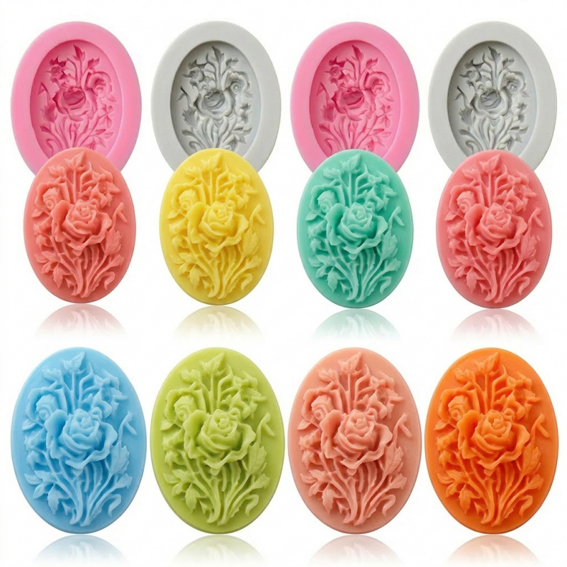 4 Silicone mold with flower sh - Soap Making Party avis et prix